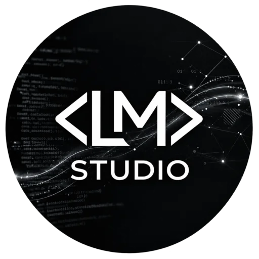 Logo de LM Studio